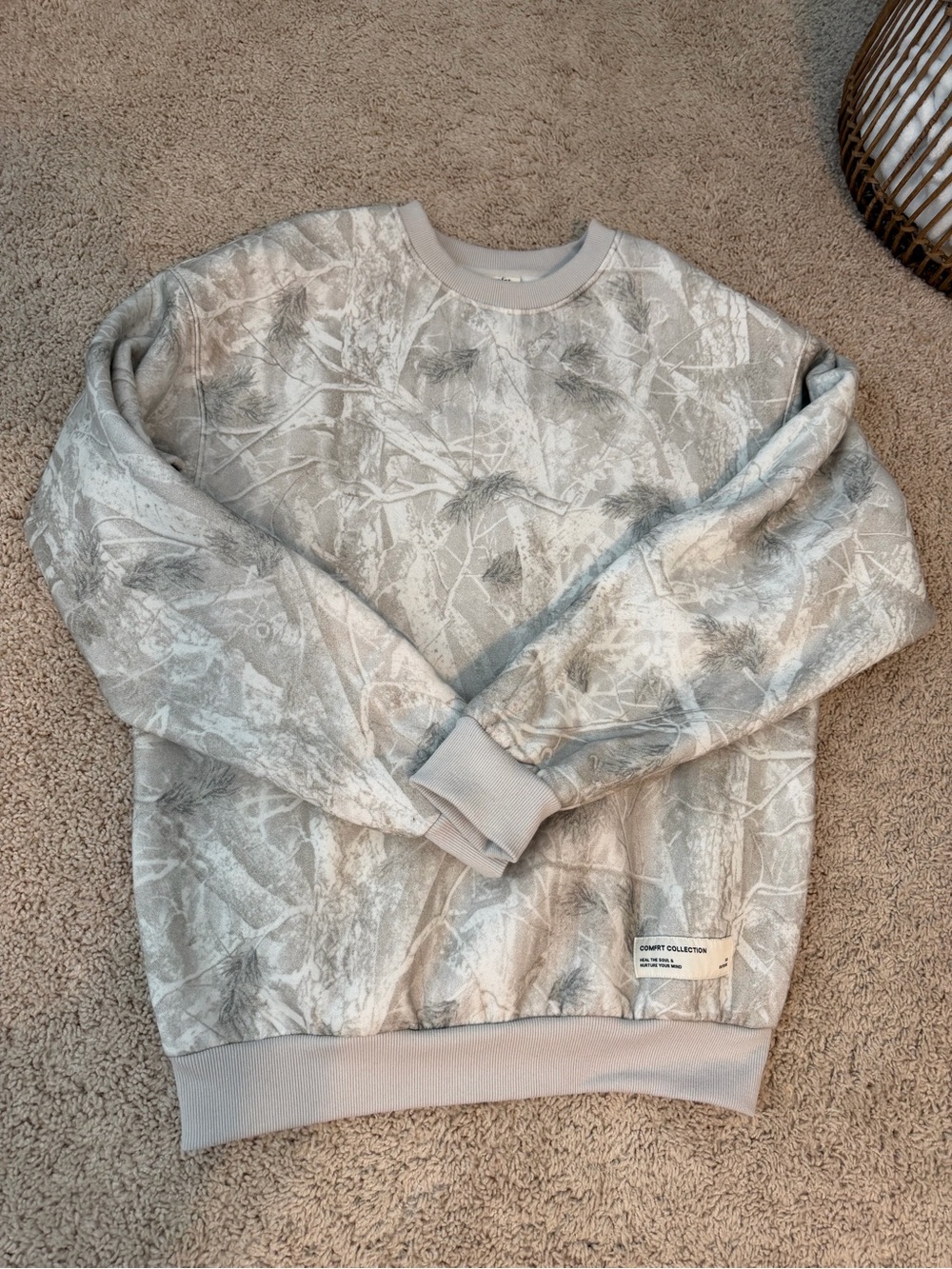 Comfrt SilverBirch Camo Sweatshirt